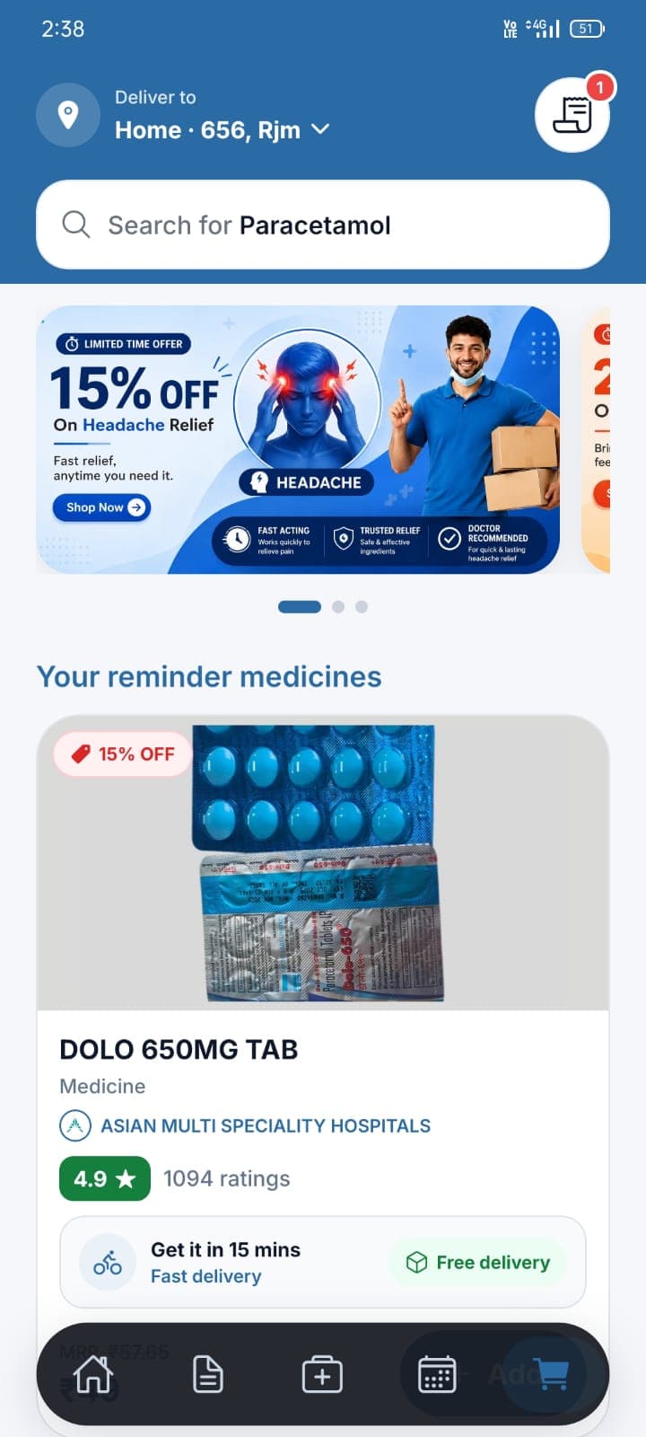 Medicine Ordering